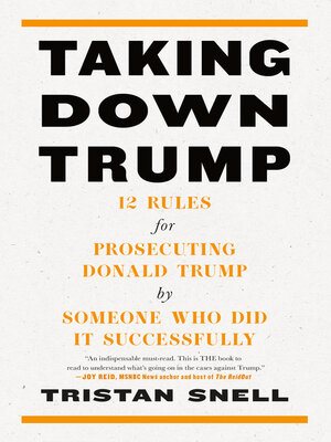 cover image of Taking Down Trump